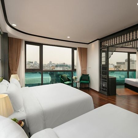 Hanoi Plaza Suite Hotel & Spa Экстерьер фото