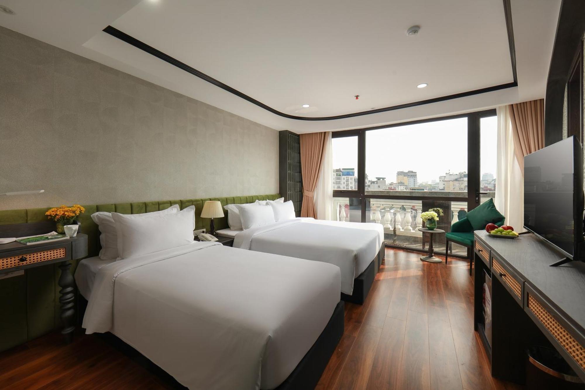 Hanoi Plaza Suite Hotel & Spa Экстерьер фото