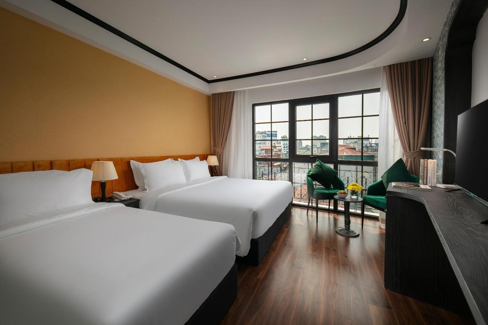 Hanoi Plaza Suite Hotel & Spa Экстерьер фото
