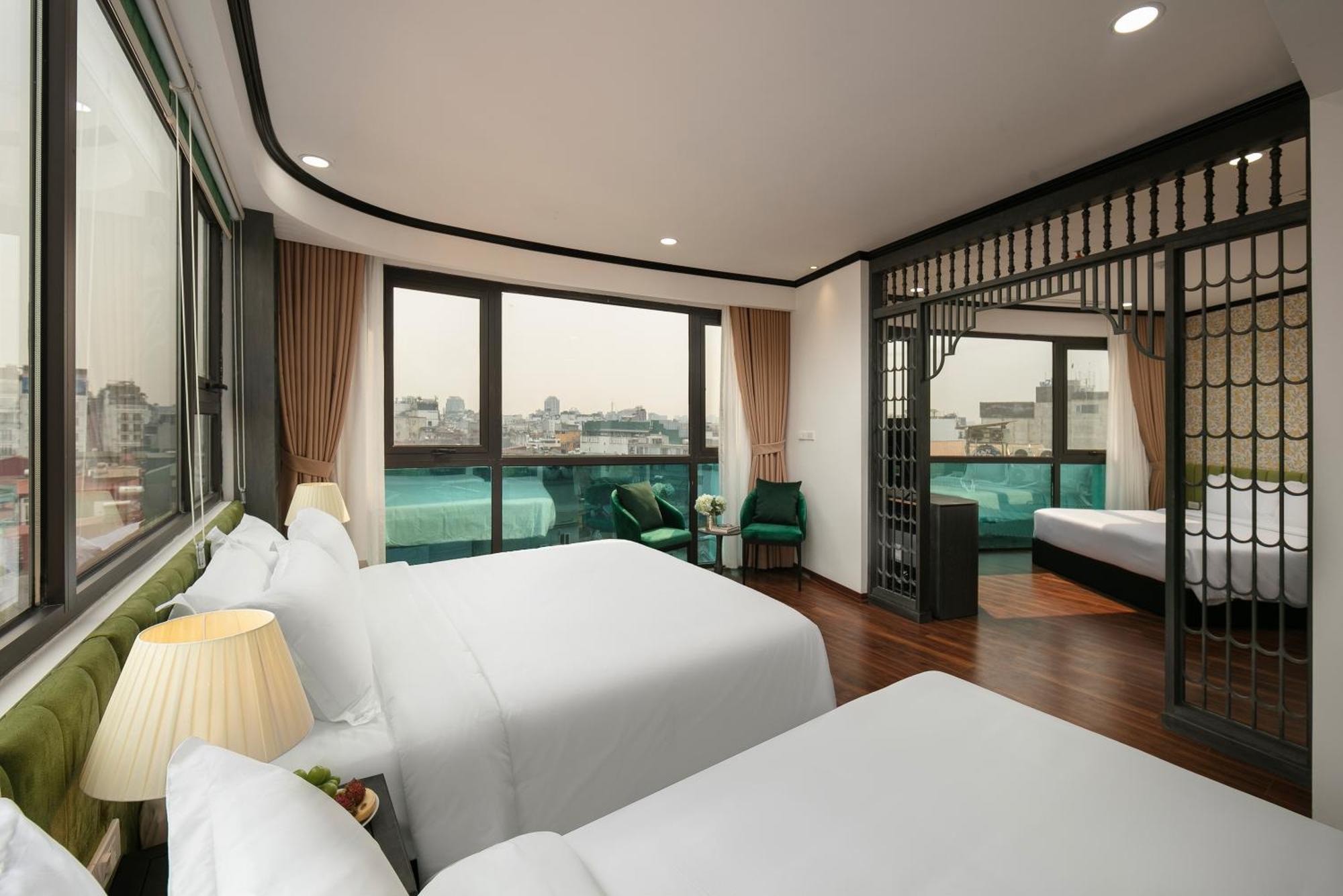 Hanoi Plaza Suite Hotel & Spa Экстерьер фото